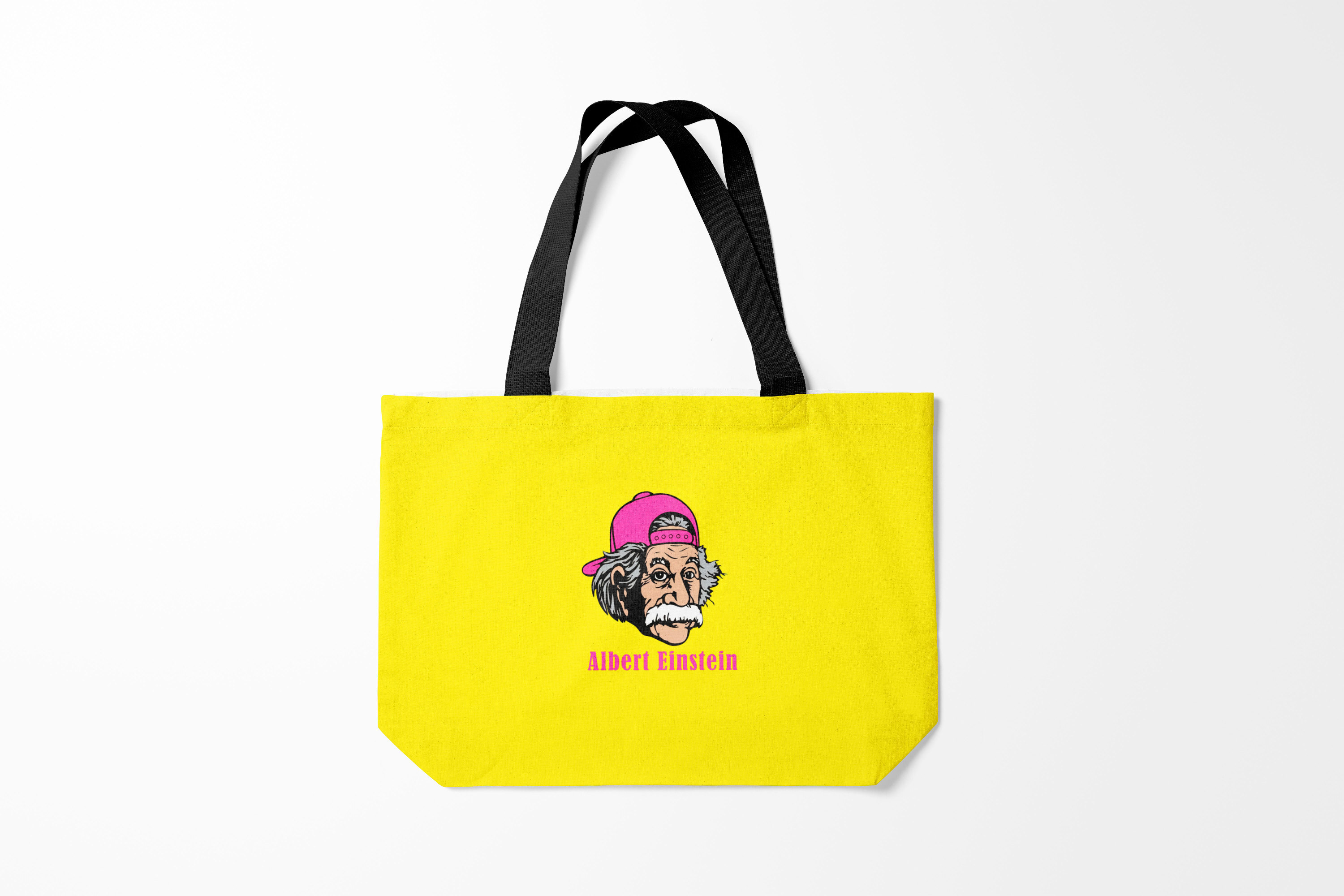 

Сумка шoппер унисекс Burnettie Наука Albert Einstein, желтый, Наука Albert Einstein