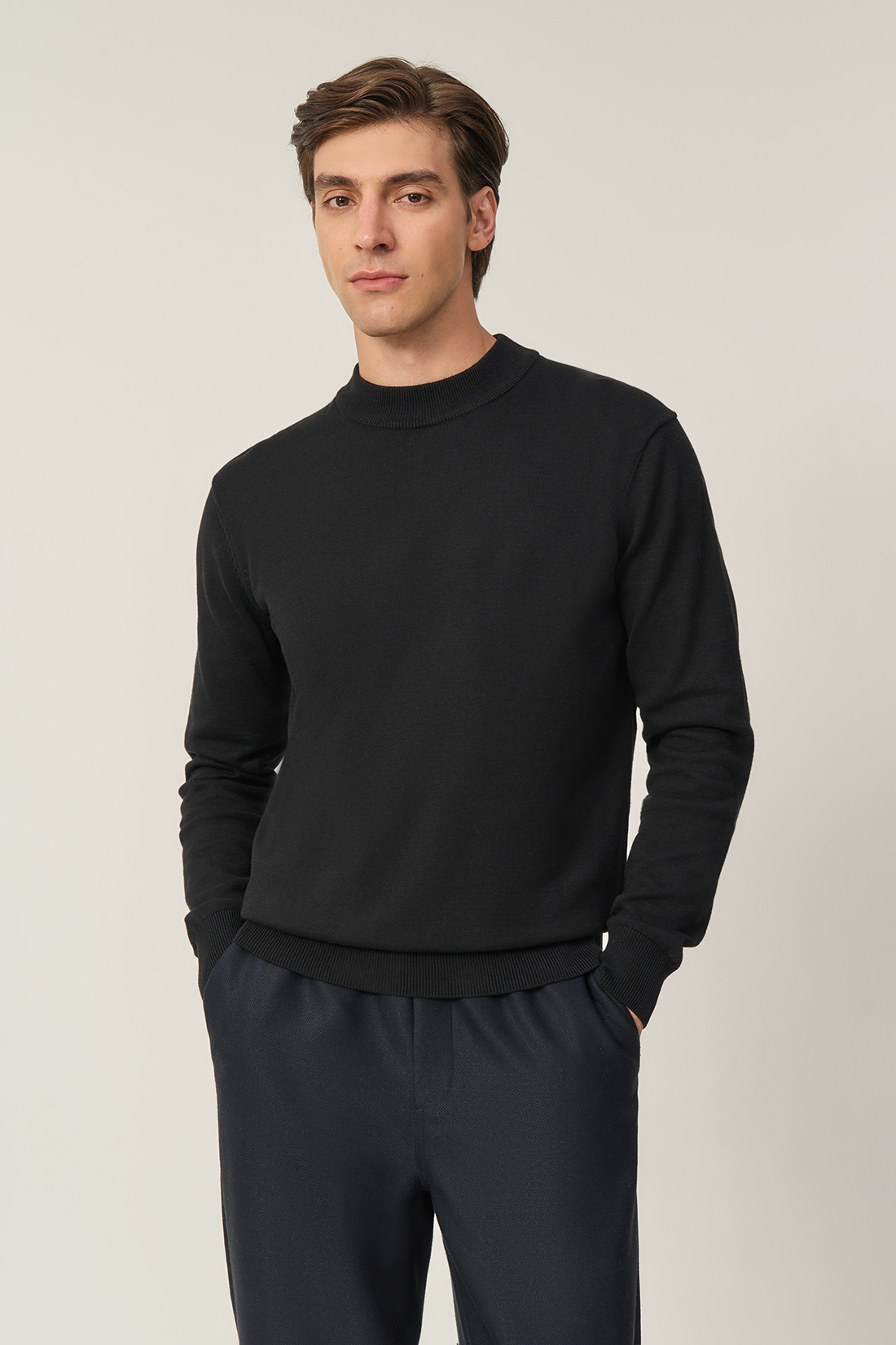

Джемпер мужской Baon B6323704 черный XXL, B6323704