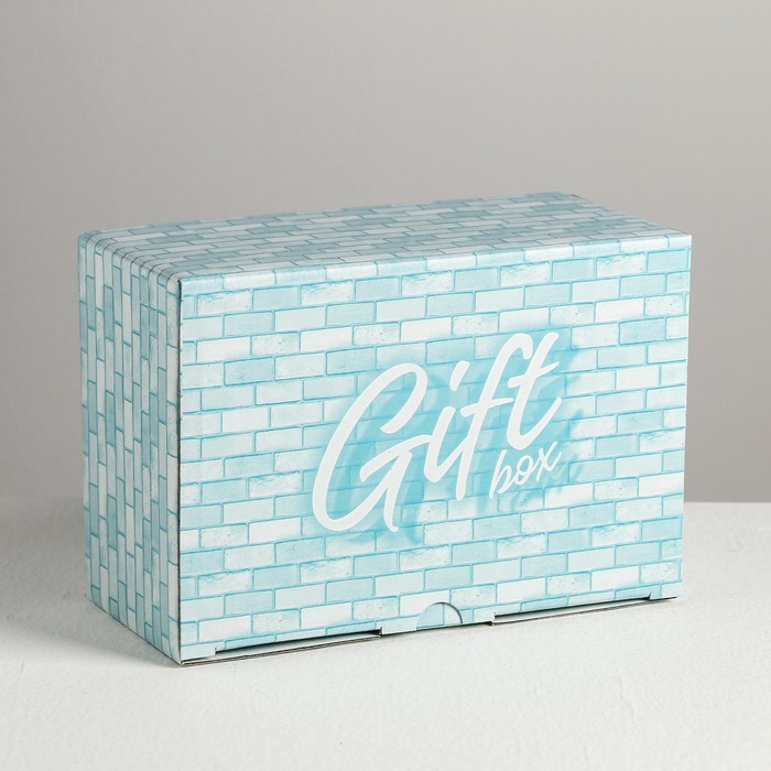 

Коробкапенал «Gift box», 22 х 15 х 10 см, Голубой