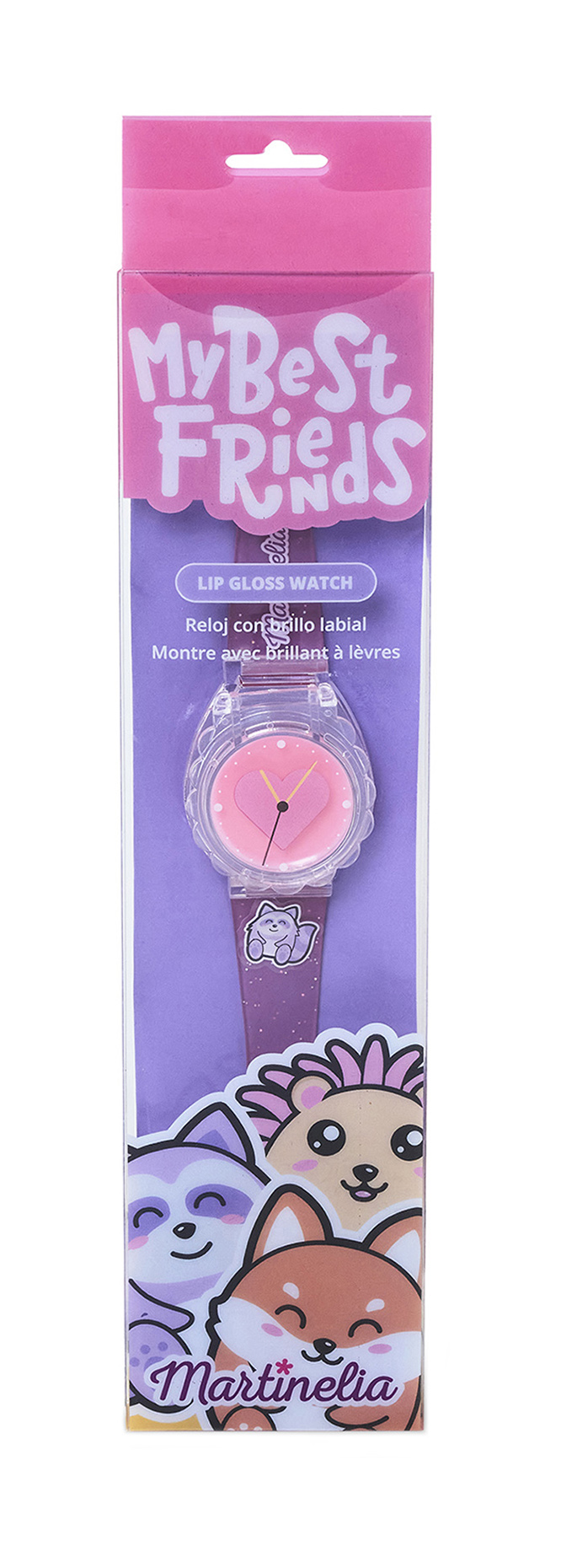 фото Детский бальзам для губ martinelia my best friends lip gloss watch 3г 11945