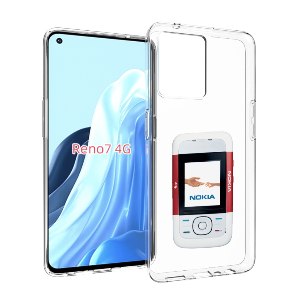 

Чехол MyPads старая нокия для OPPO RENO 7 4G, Прозрачный, Tocco