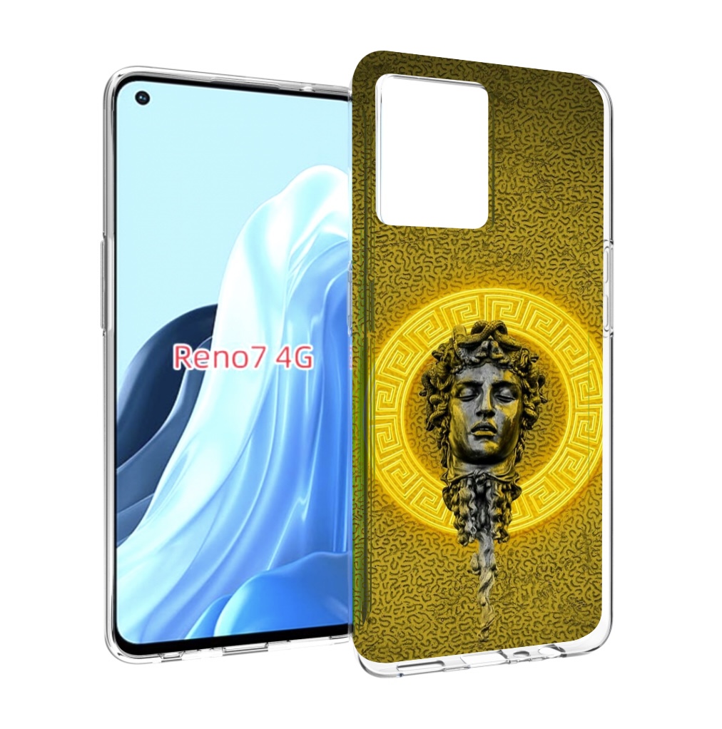 

Чехол MyPads статуя версачи для OPPO RENO 7 4G, Прозрачный, Tocco