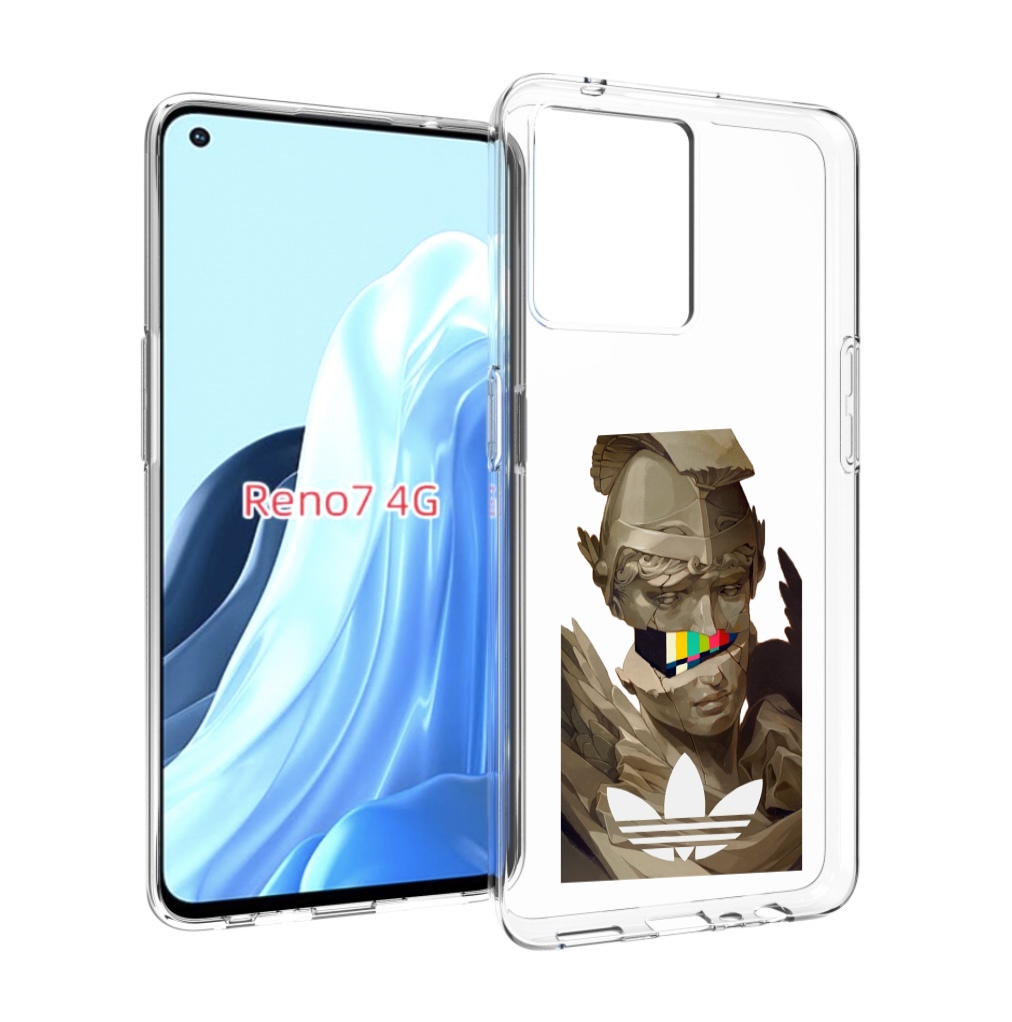 

Чехол MyPads статуя-адидас для OPPO RENO 7 4G, Прозрачный, Tocco