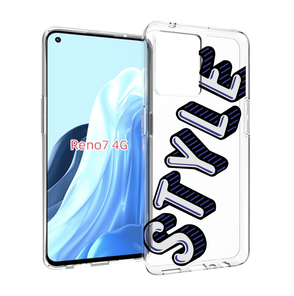 

Чехол MyPads стиль для OPPO RENO 7 4G, Прозрачный, Tocco