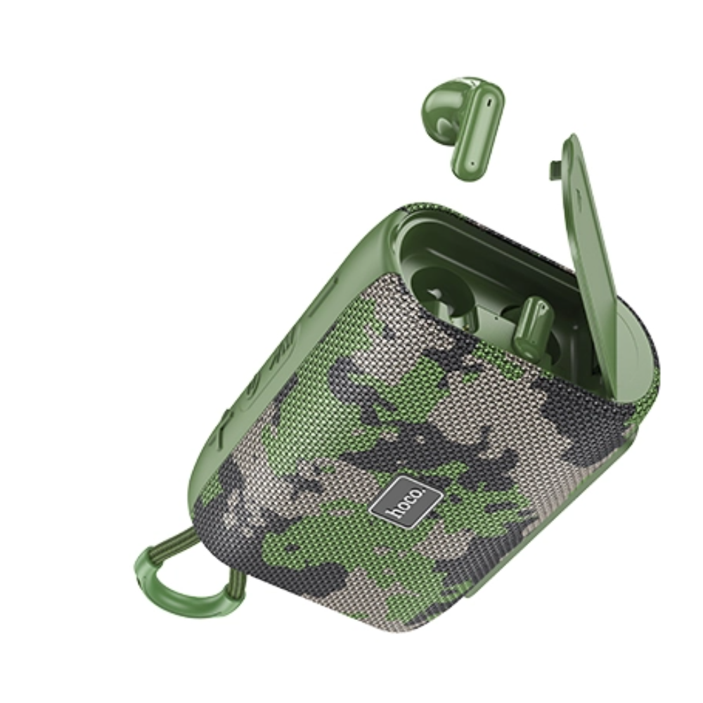 Портативная колонка Hoco HC15 Camouflage (HC15 Camouflage Green)