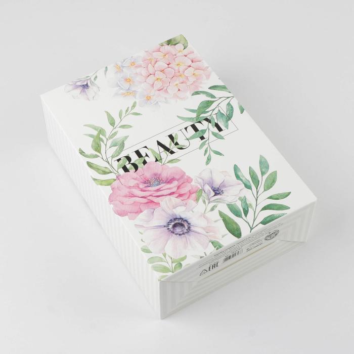 

Складная коробка «Beauty», 16 х 23 х 7,5 см, Белый