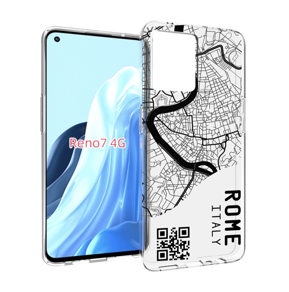 

Чехол MyPads схема-рим для OPPO RENO 7 4G, Прозрачный, Tocco