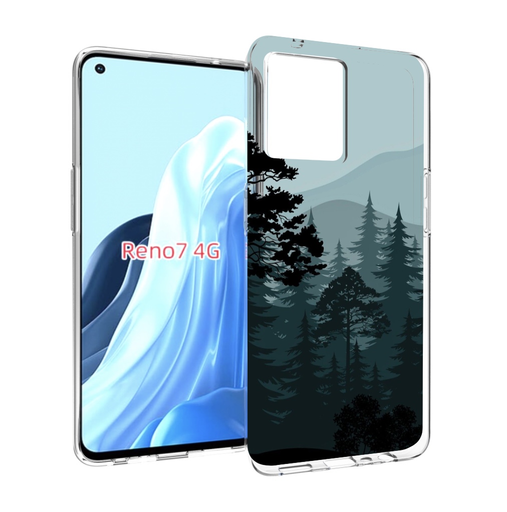 

Чехол MyPads темный лесочек для OPPO RENO 7 4G, Прозрачный, Tocco