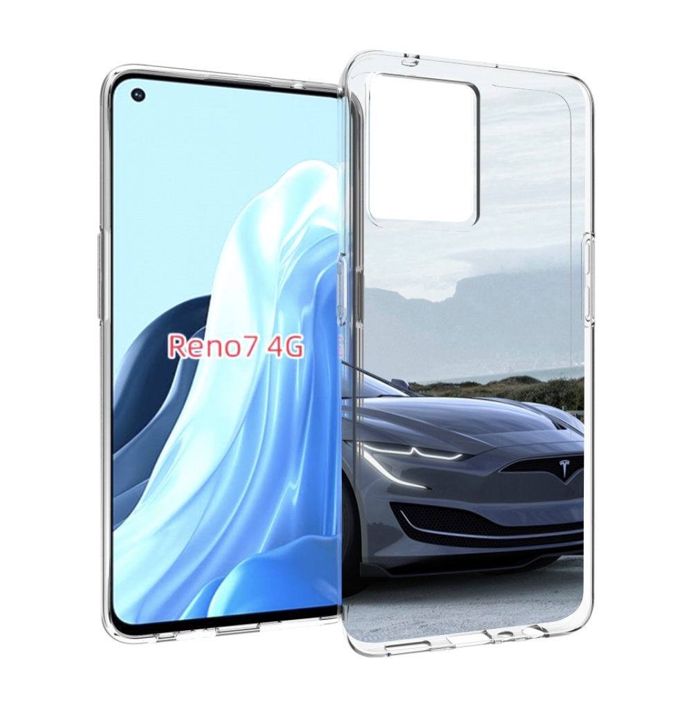 

Чехол MyPads тесла tesla 2 мужской для OPPO RENO 7 4G, Прозрачный, Tocco