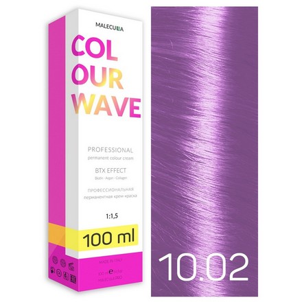 фото Крем-краска для волос malecula colour wave 10.02