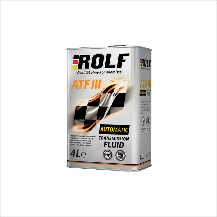 Трансмиссионное масло ROLF ATF III 4л