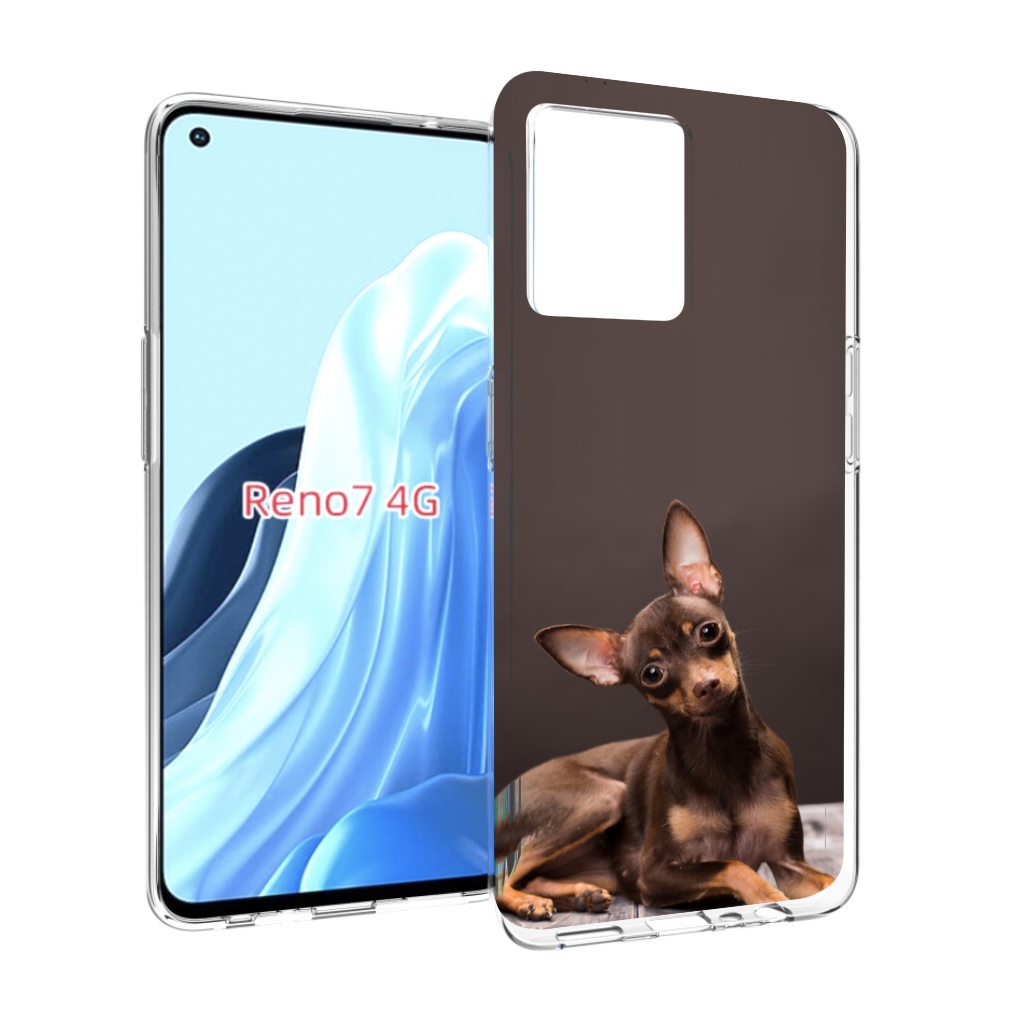 

Чехол MyPads тои терьер для OPPO RENO 7 4G, Прозрачный, Tocco