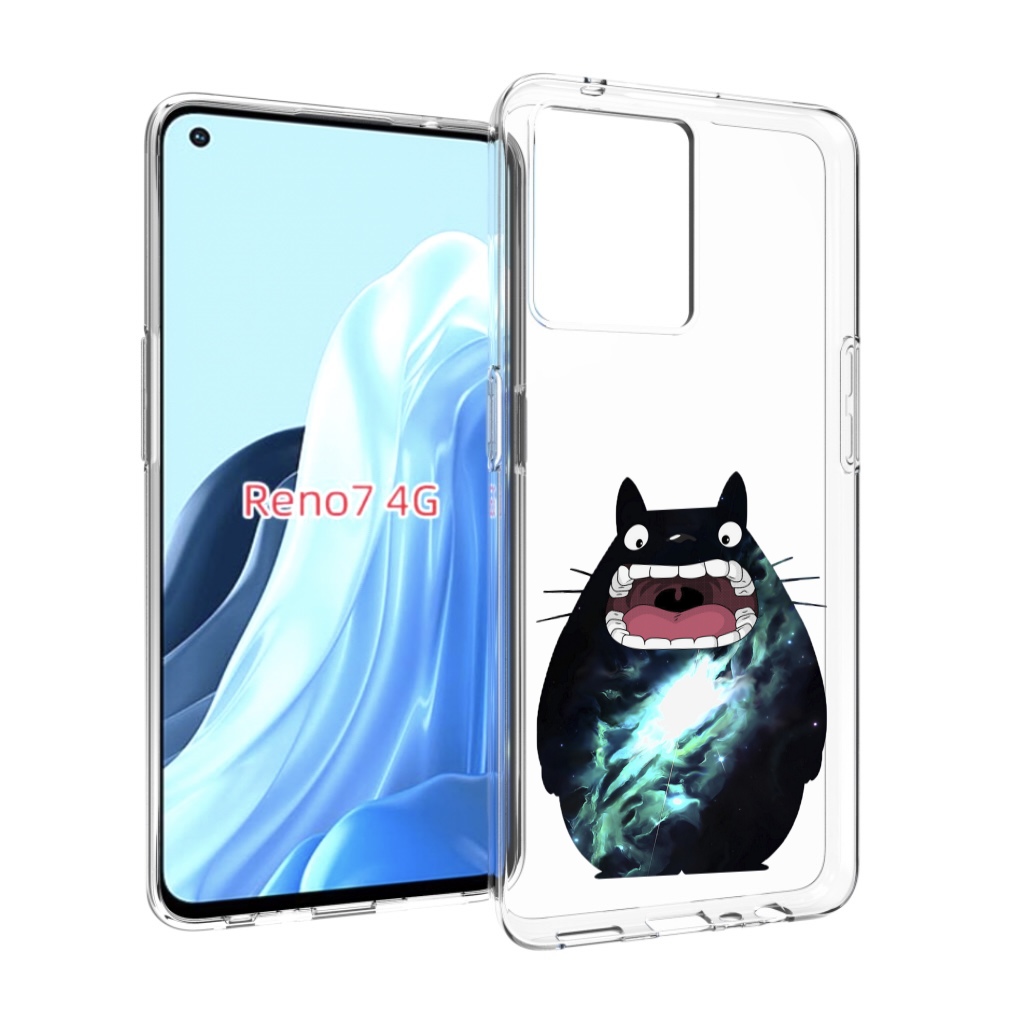 

Чехол MyPads тоторо для OPPO RENO 7 4G, Прозрачный, Tocco