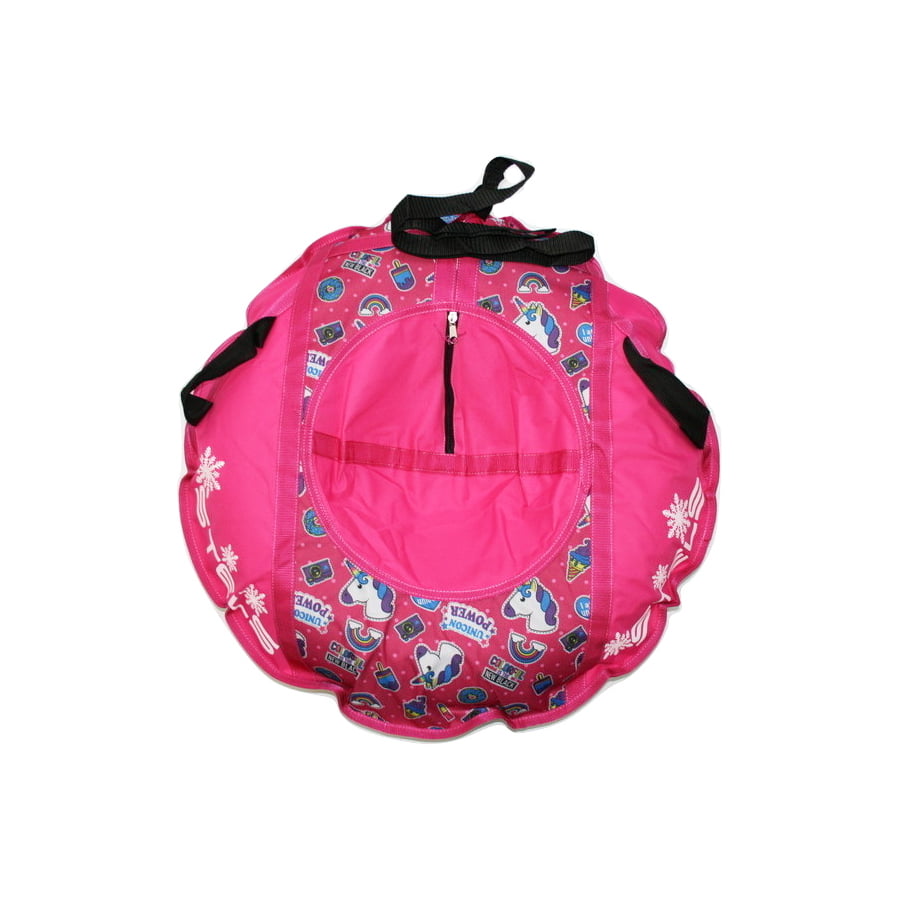 

Тюбинг Stels 80 см. ткань с рисунком без камеры СН030 красный/розовый+единороги, СН030