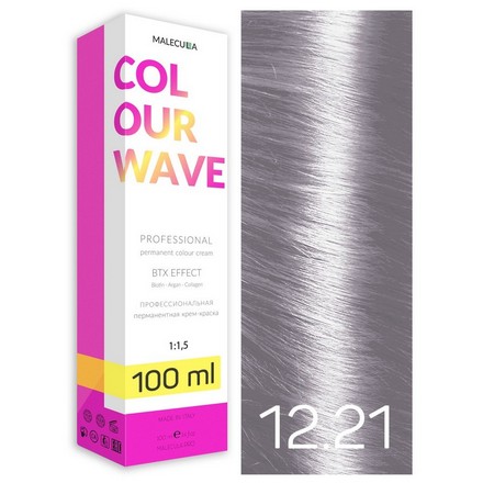 фото Крем-краска для волос malecula colour wave 12.21