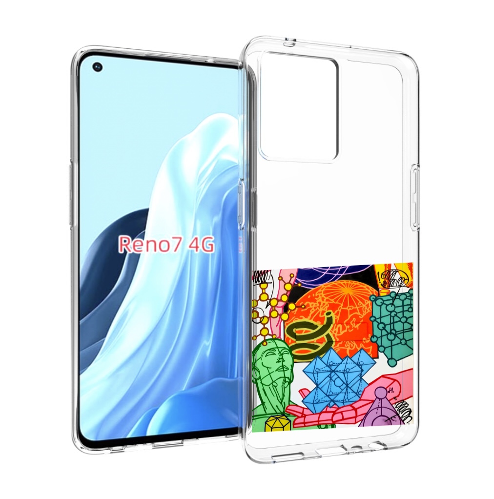 

Чехол MyPads физика-химия для OPPO RENO 7 4G, Прозрачный, Tocco