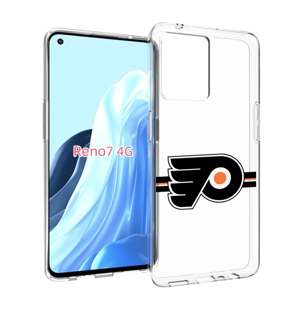 

Чехол MyPads филадельфия флаерс мужской для OPPO RENO 7 4G, Прозрачный, Tocco