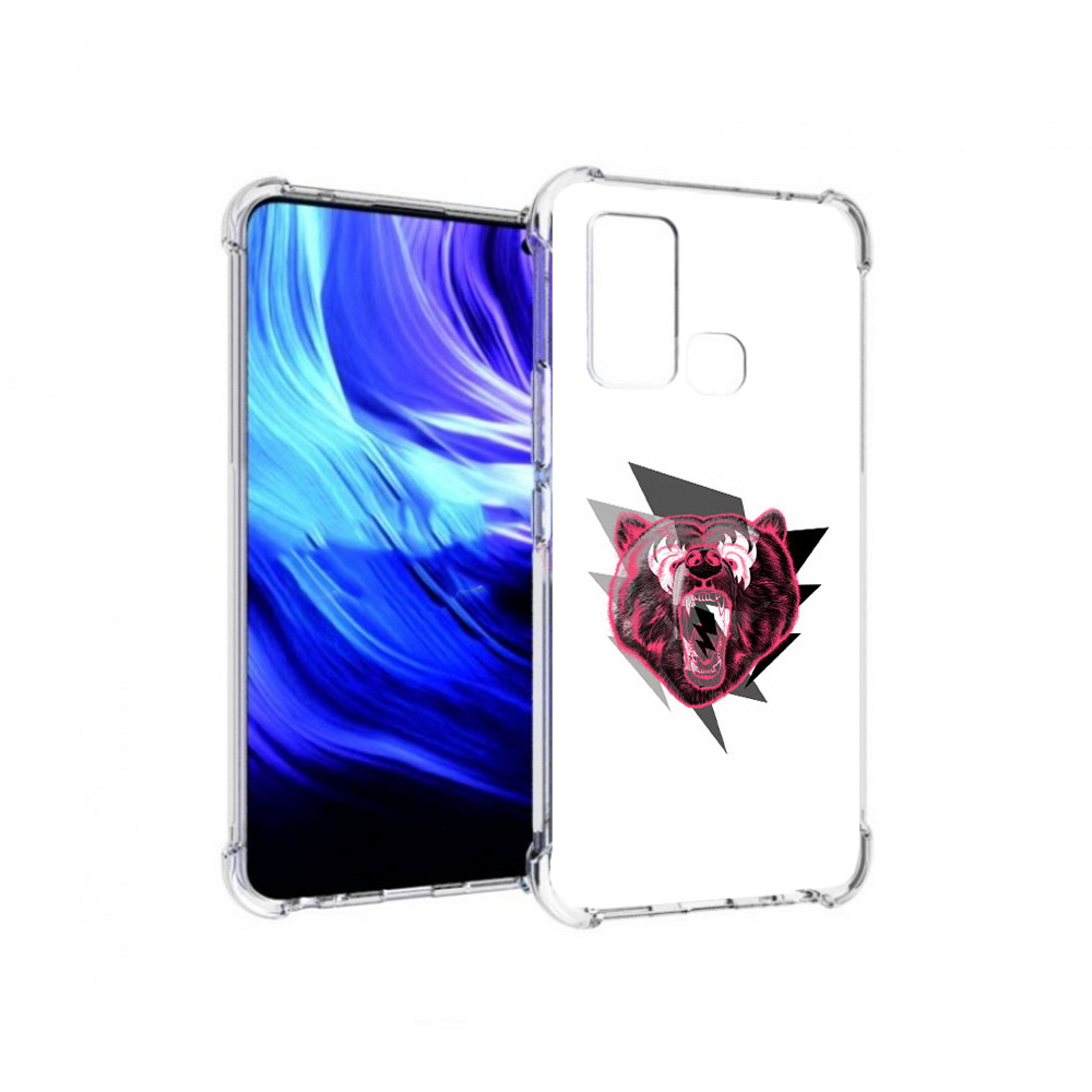 

Чехол MyPads Tocco для Vivo Z6 грозовой медведь (PT226976.399.301), Прозрачный, Tocco