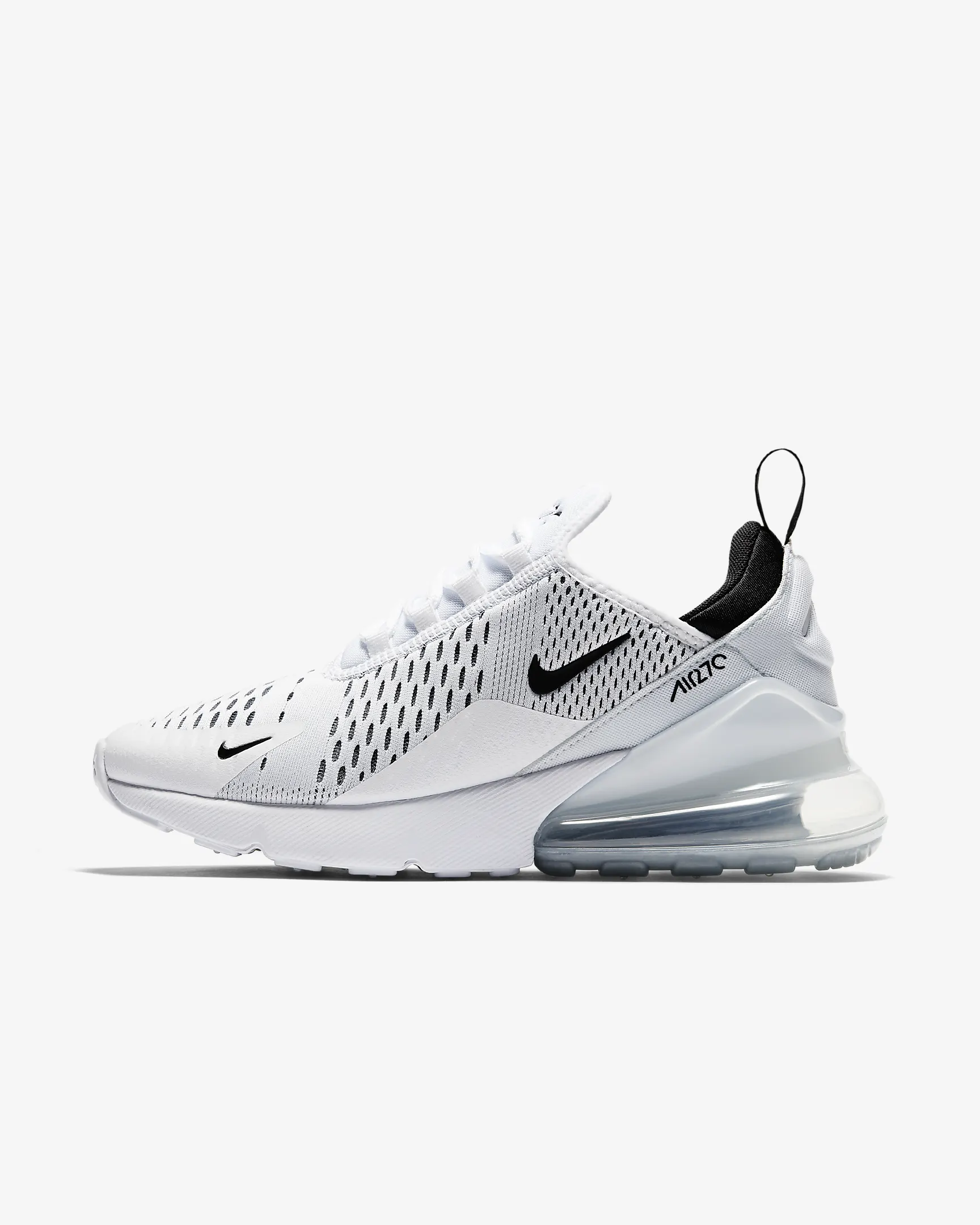 

Кроссовки женские Nike Air Max 270 AH6789-100 белые 37.5 EU, Белый, Air Max 270