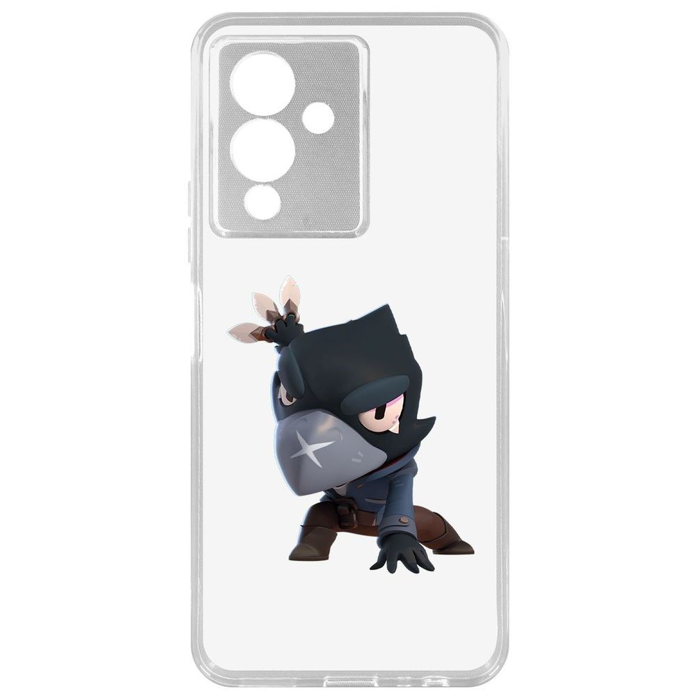 

Чехол-накладка Brawl Stars-Ворон для Infinix Note 12 Pro 5G, Прозрачный