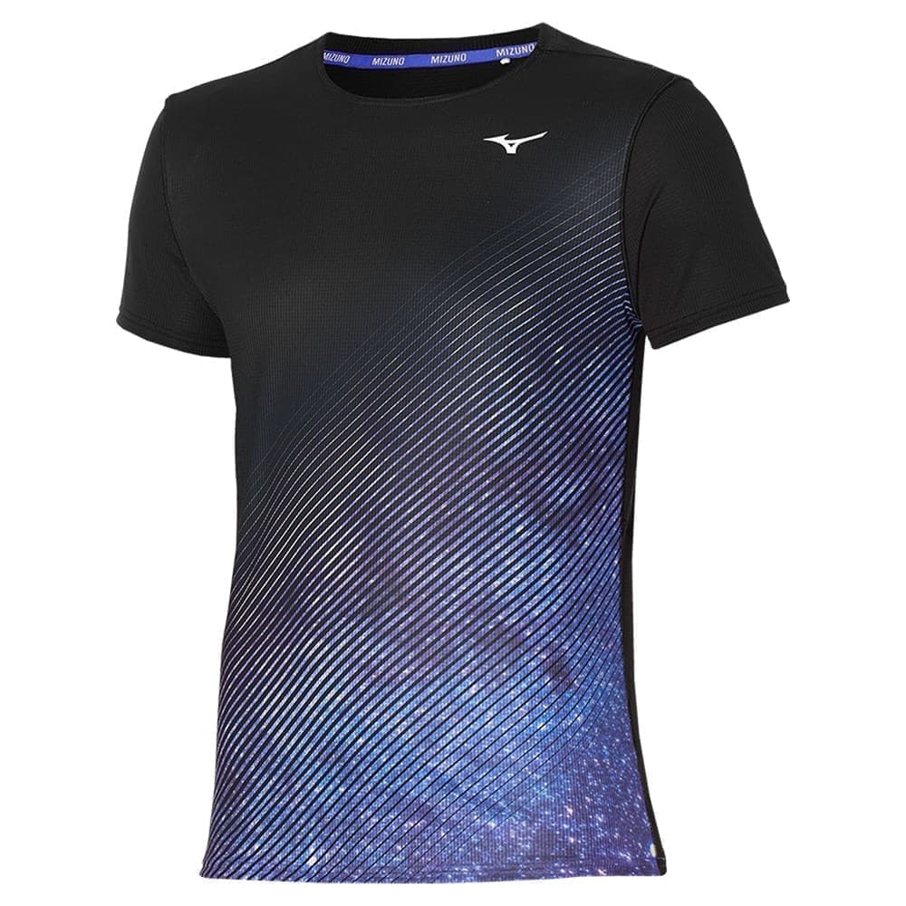 

Футболка мужская Mizuno J2GA1501-09 черная S, J2GA1501-09