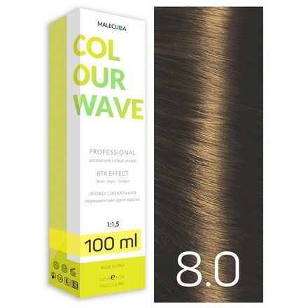 фото Крем-краска для волос malecula colour wave 8.0