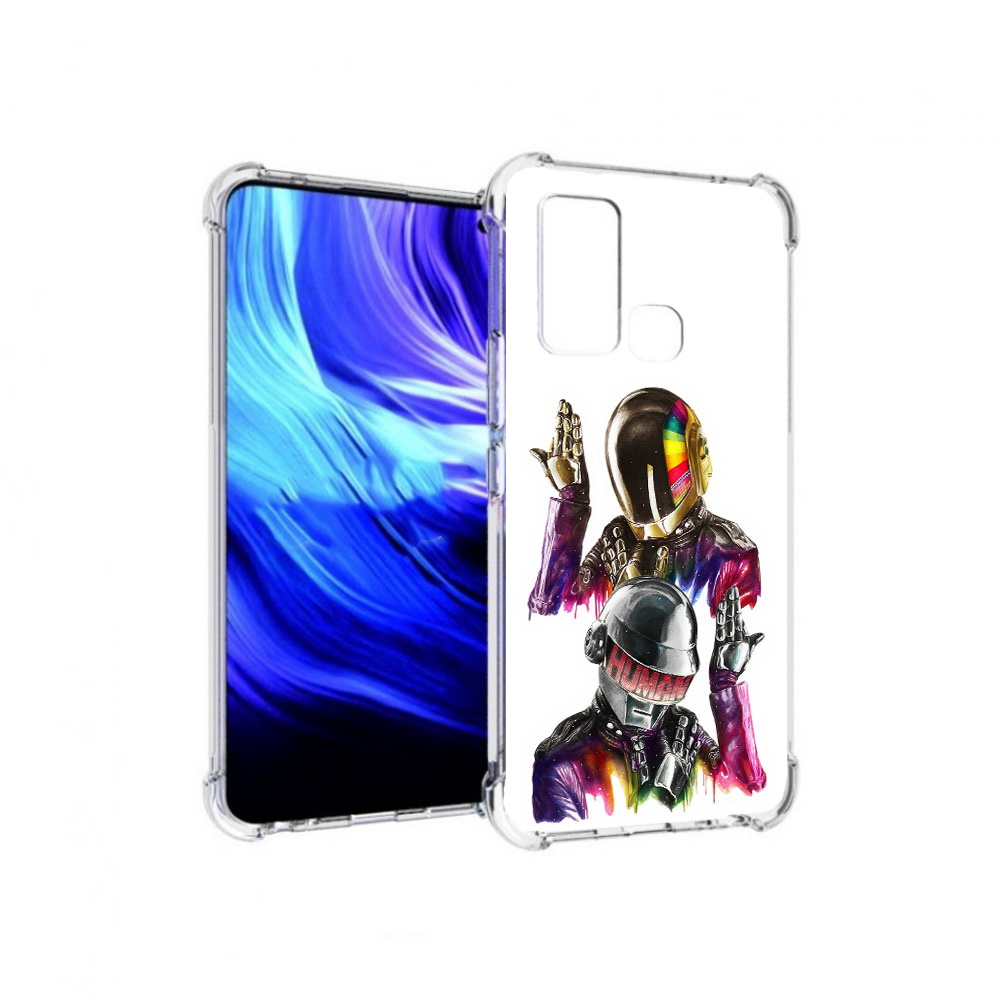 

Чехол MyPads Tocco для Vivo Z6 диско космонавты (PT226976.399.329), Прозрачный, Tocco