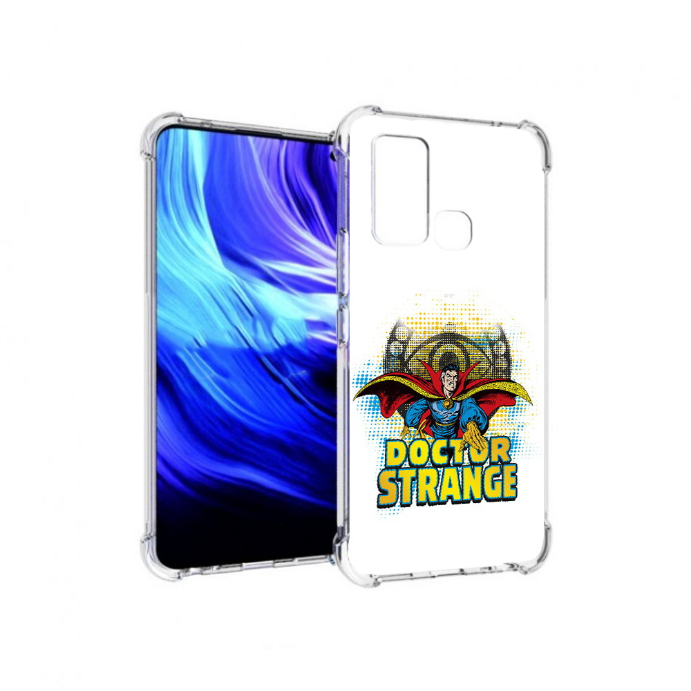 

Чехол MyPads Tocco для Vivo Z6 доктор стренж рисунок (PT226976.399.335), Прозрачный, Tocco