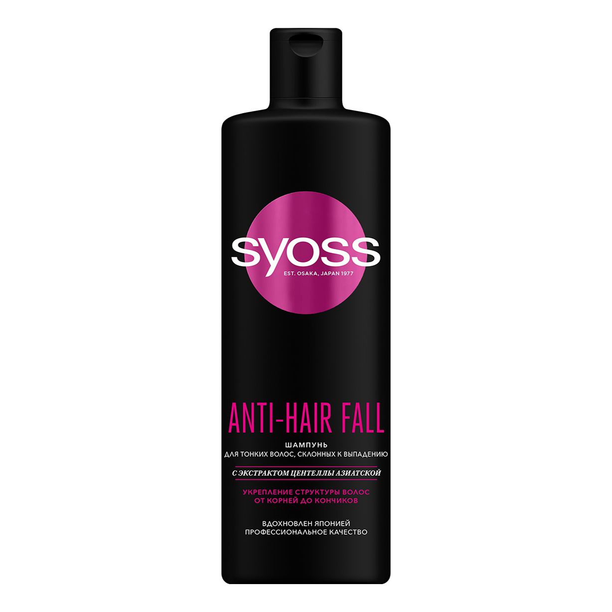 

Шампунь Syoss Anti-Hair Fall против выпадения 450 мл