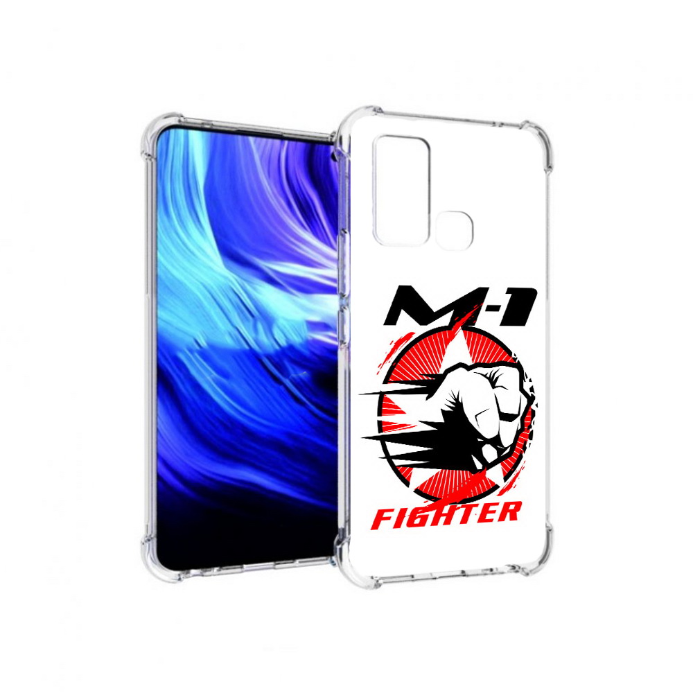 

Чехол MyPads Tocco для Vivo Z6 единоборства М-1 (PT226976.399.342), Прозрачный, Tocco