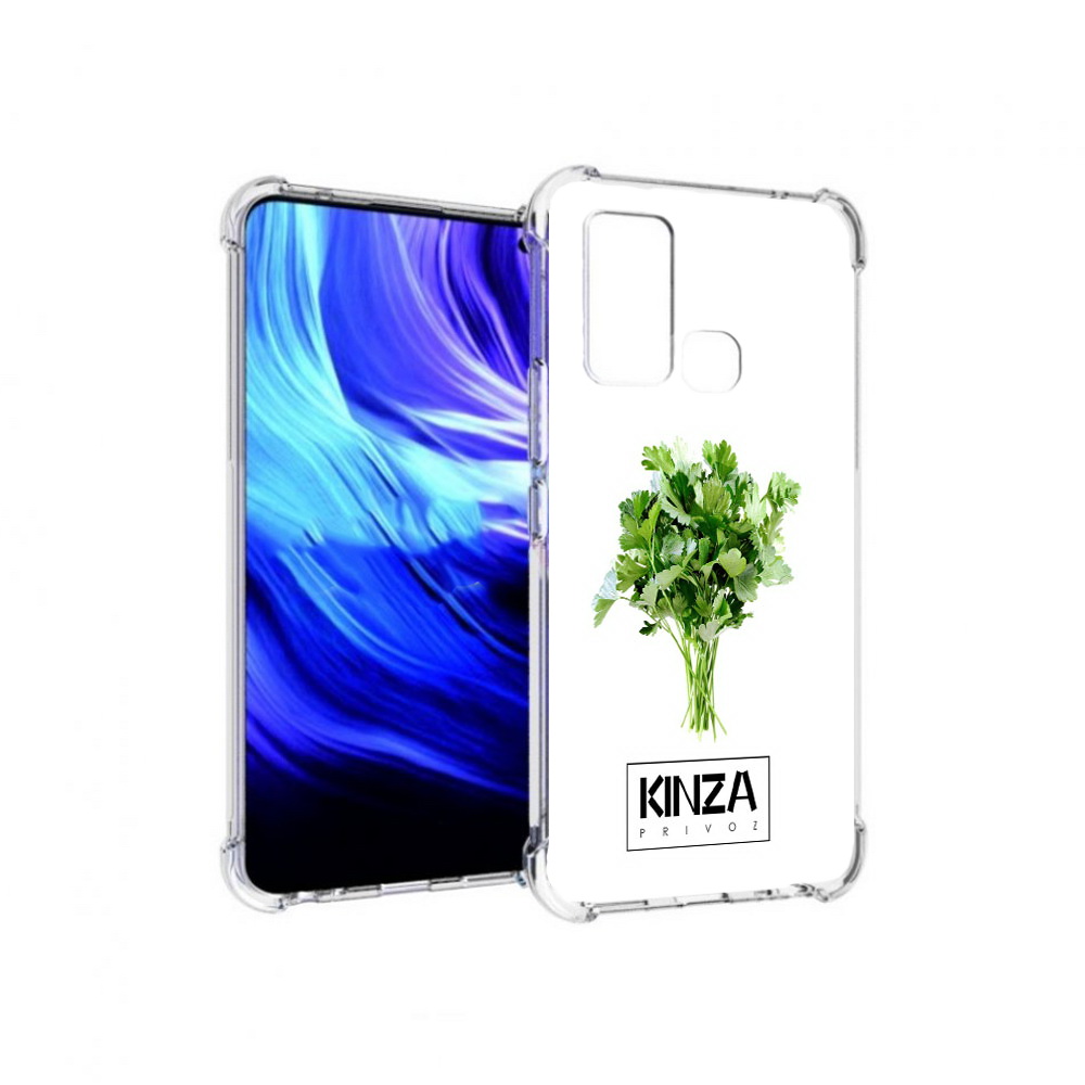 

Чехол MyPads Tocco для Vivo Z6 Бренд Кинза (PT226976.399.35), Прозрачный, Tocco