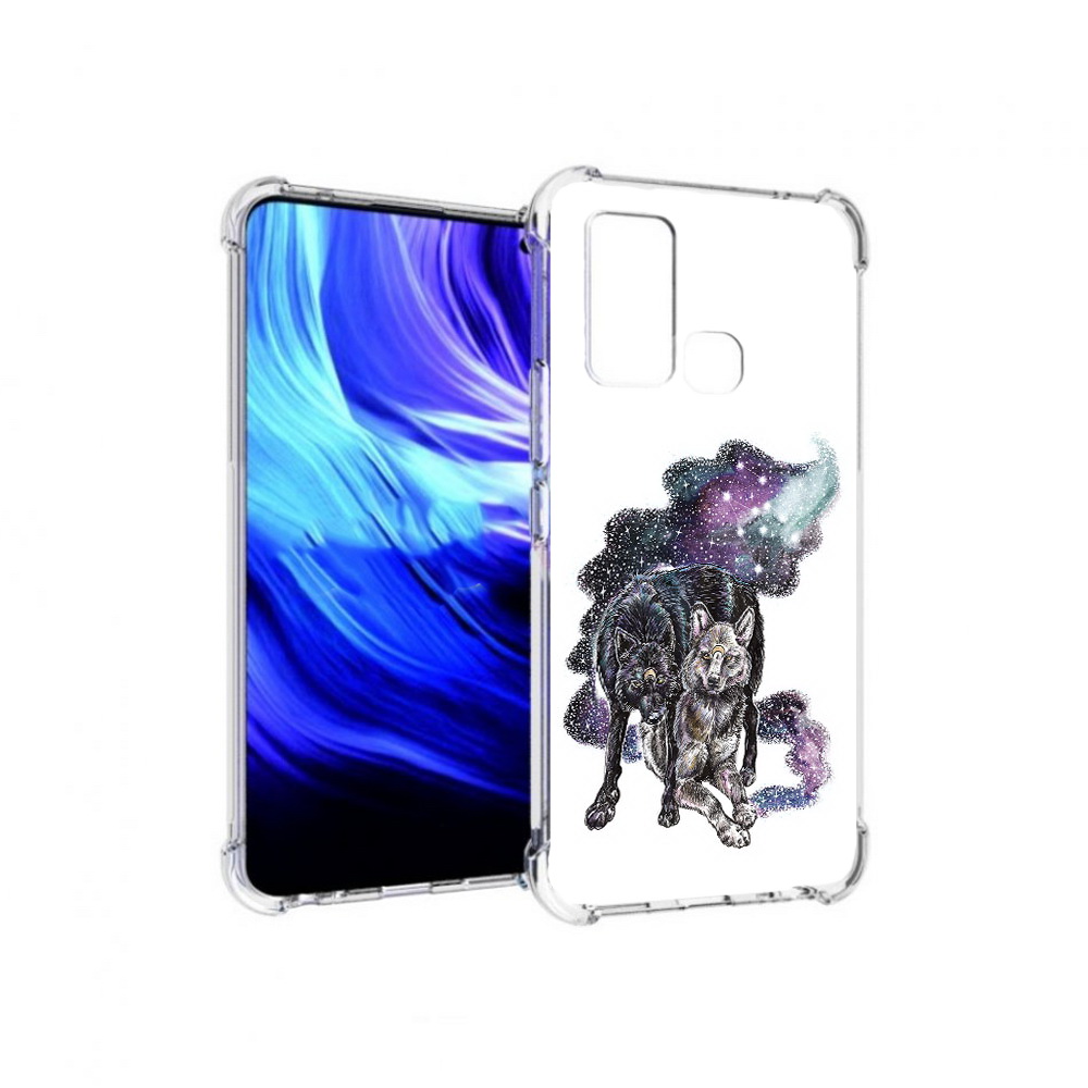 

Чехол MyPads Tocco для Vivo Z6 звездные волки (PT226976.399.352), Прозрачный, Tocco