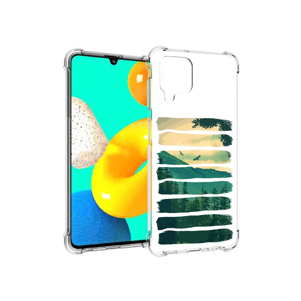 

Чехол MyPads Tocco для Samsung Galaxy M32 Лесная чаща (PT161818.523.107), Прозрачный, Tocco