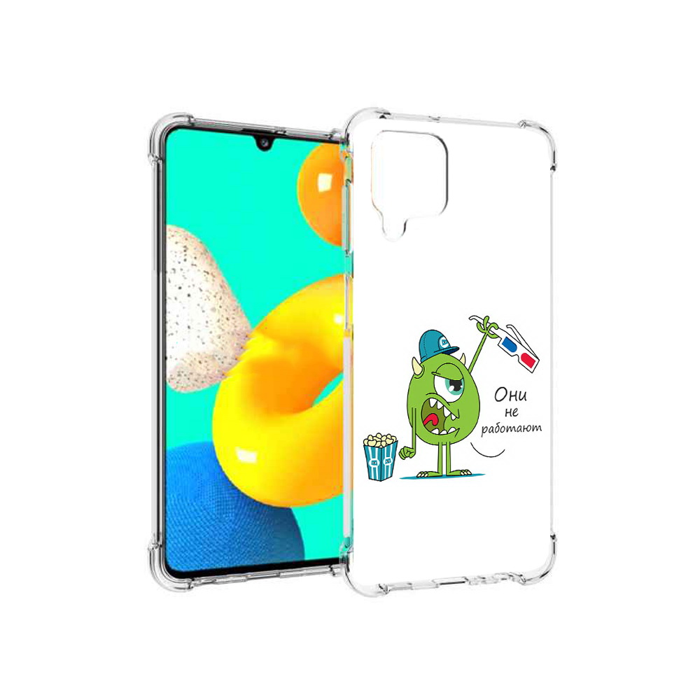 

Чехол MyPads Tocco для Samsung Galaxy M32 Очки не работают (PT161818.523.129), Прозрачный, Tocco