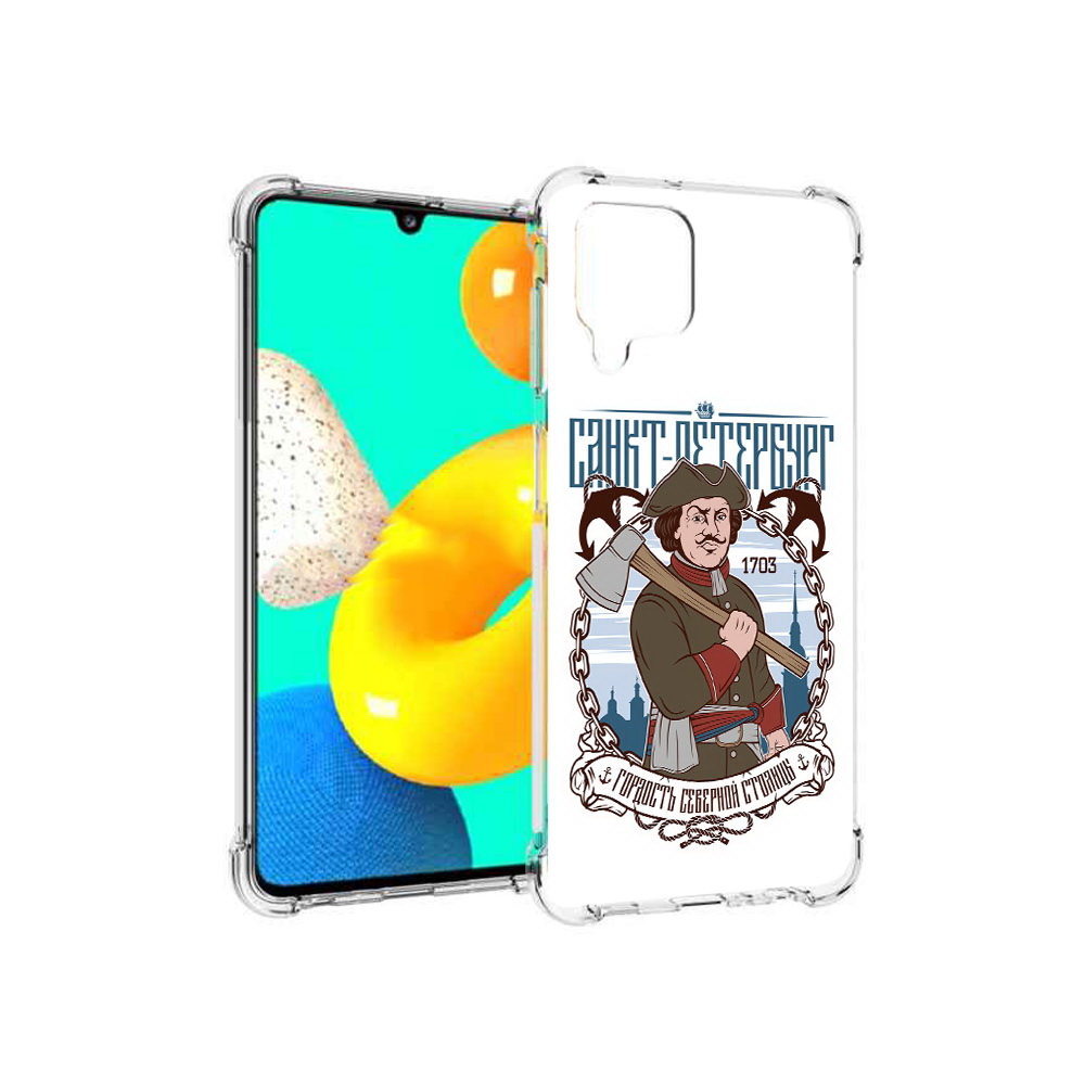 Чехол MyPads Tocco для Samsung Galaxy M32 Петр первый (PT161818.523.134)