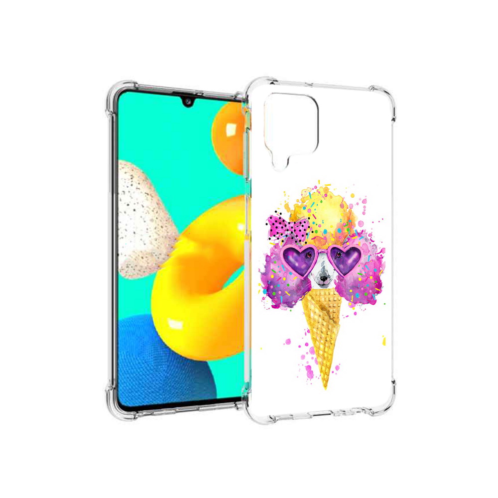 

Чехол MyPads Tocco для Samsung Galaxy M32 Рожок (PT161818.523.146), Прозрачный, Tocco