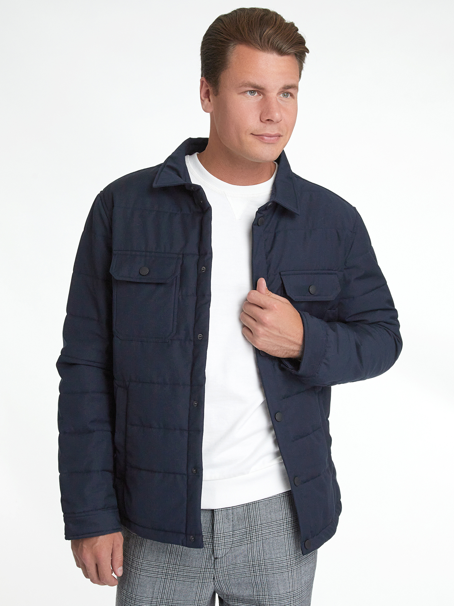 Куртка мужская oodji 1L111052M синяя XL