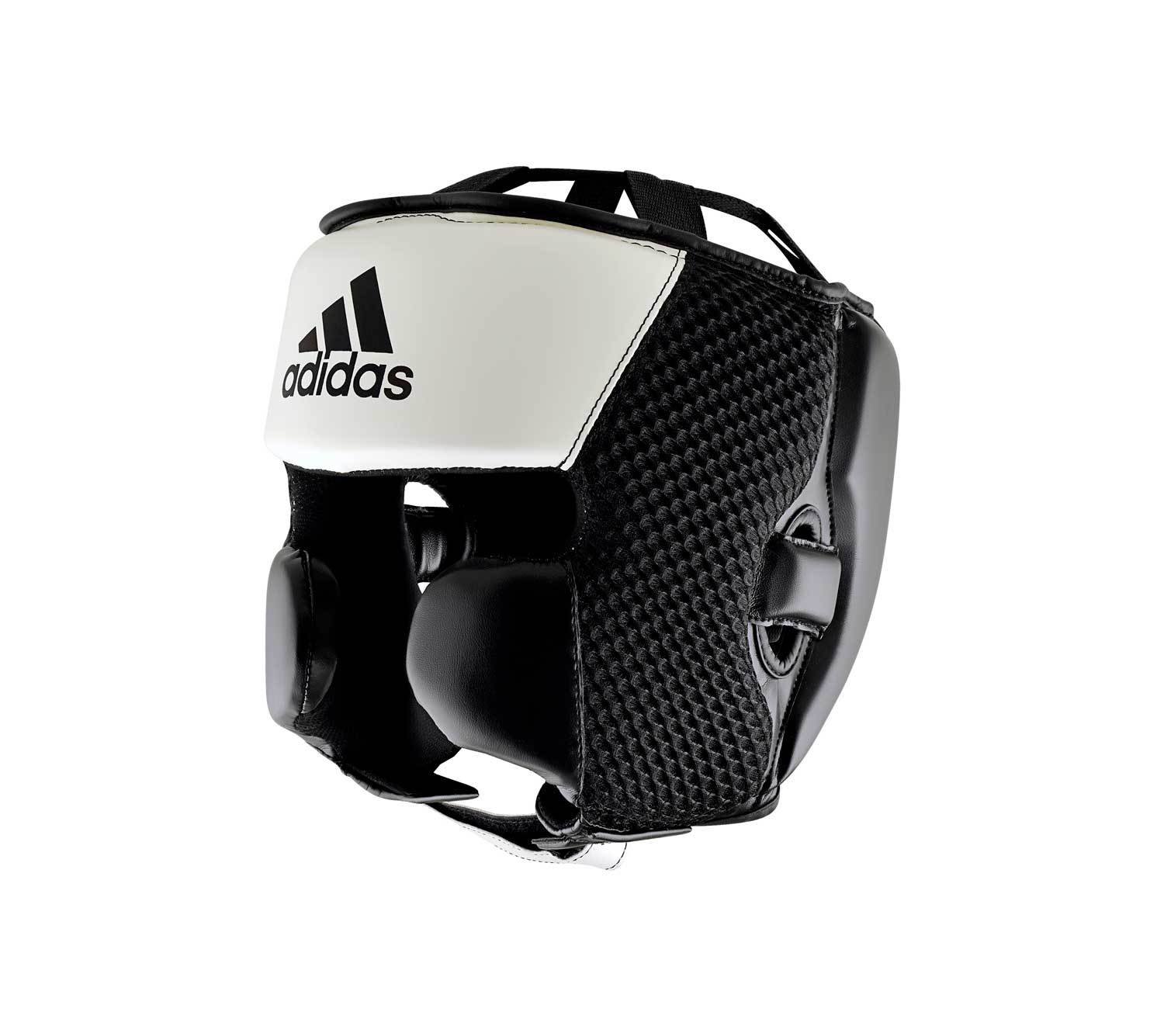 Шлем боксерский ADIDAS Hybrid 150 Headgear L бело-черный