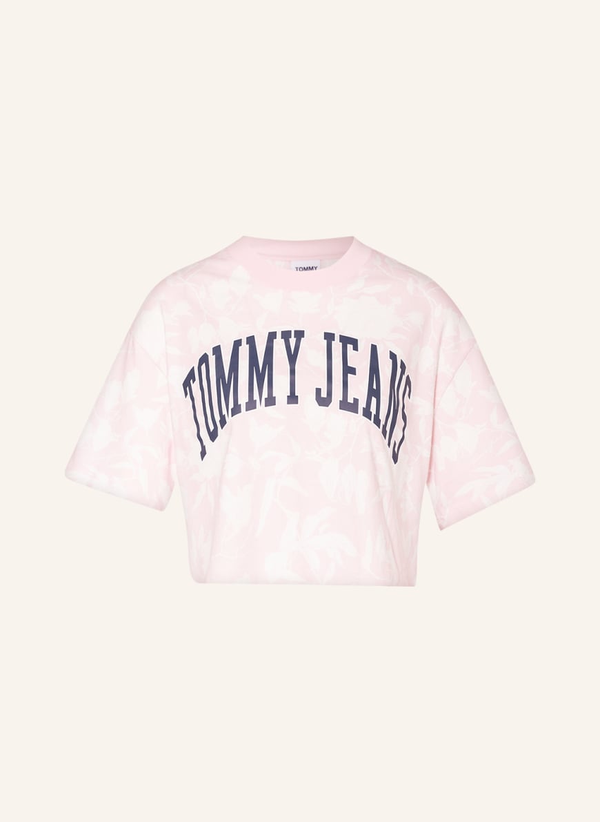 

Футболка женская Tommy Jeans 1001302022 розовая XS, 1001302022