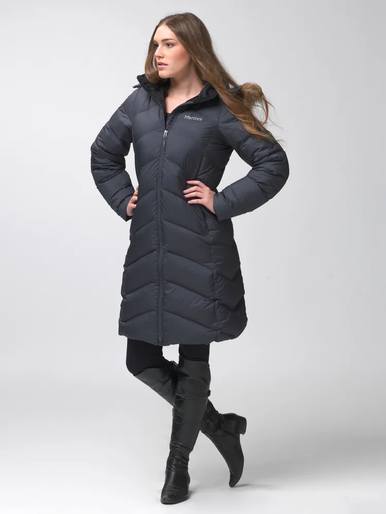 

Пуховик-пальто женский Marmot Wm's Montreaux Coat серый XS, Wm's Montreaux Coat