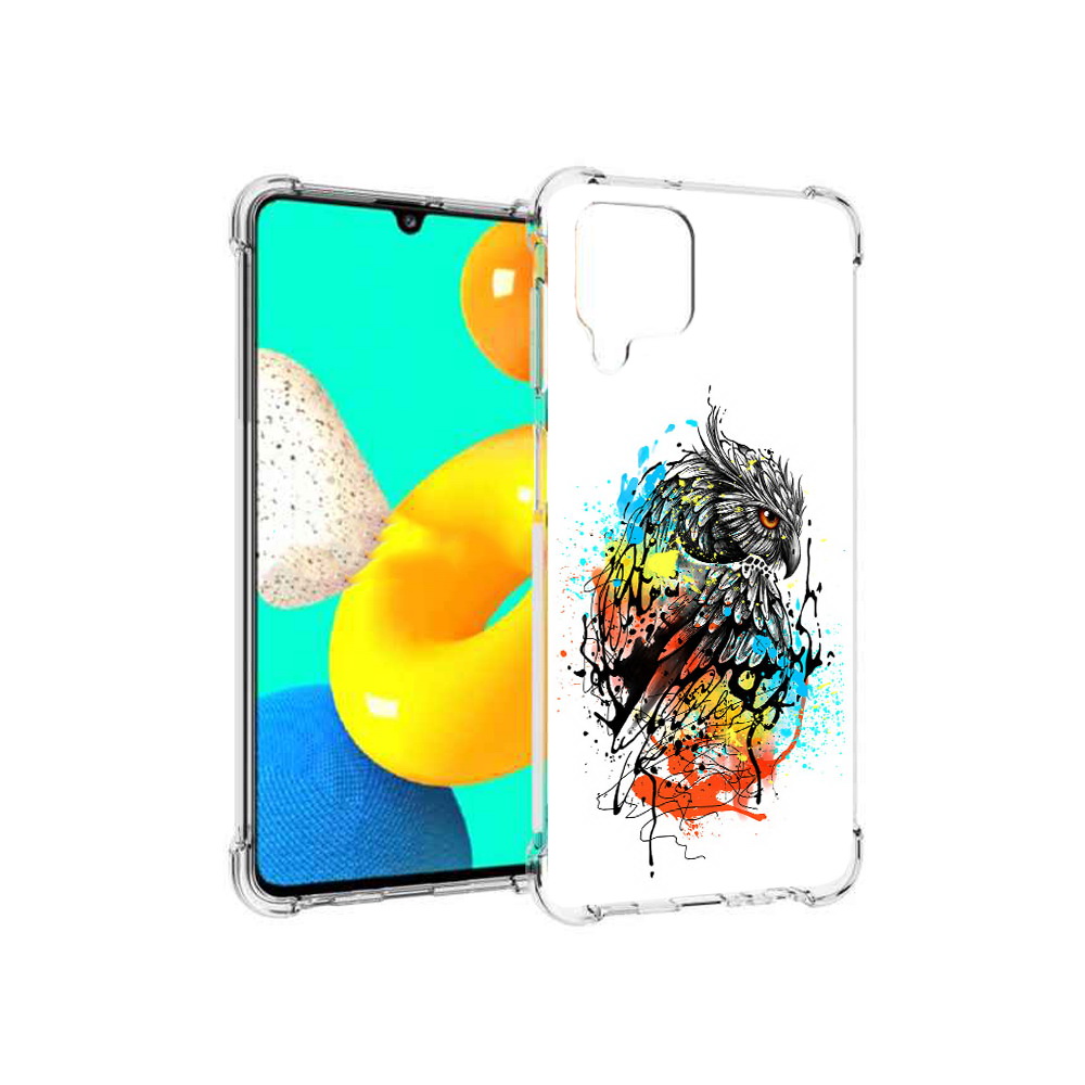 

Чехол MyPads Tocco для Samsung Galaxy M32 Творческая сова (PT161818.523.170), Прозрачный, Tocco