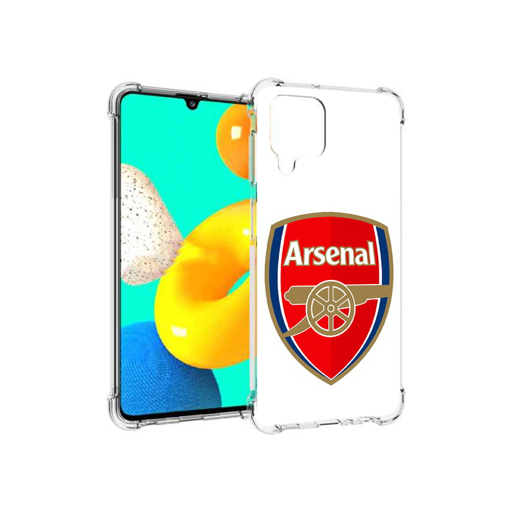 

Чехол MyPads Tocco для Samsung Galaxy M32 ФК Арсенал логотип (PT161818.523.174), Прозрачный, Tocco