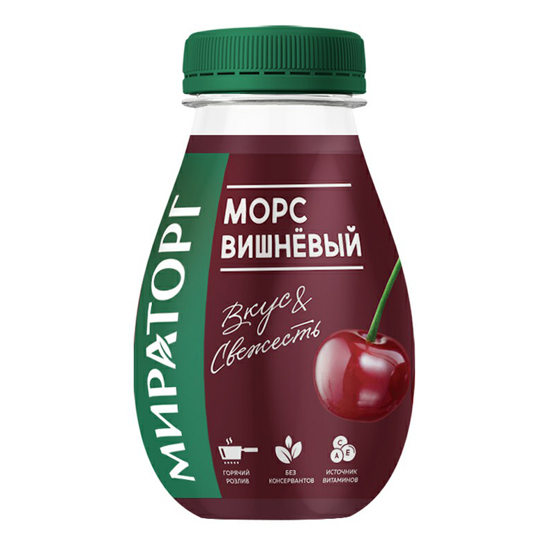 Морс Мираторг, вишня, 0.37 л