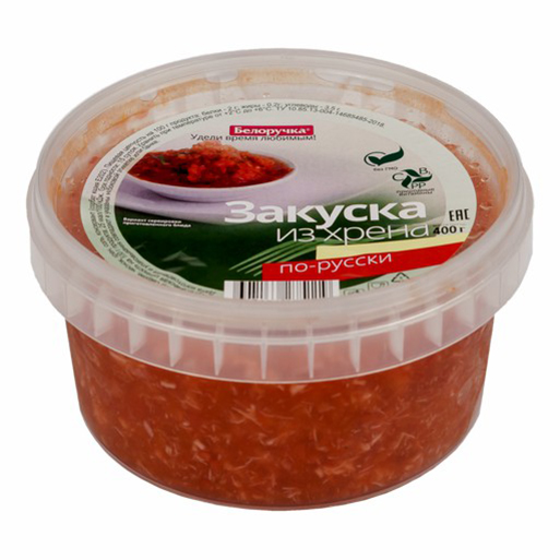 

Закуска Белоручка из хрена по-русски 400 г