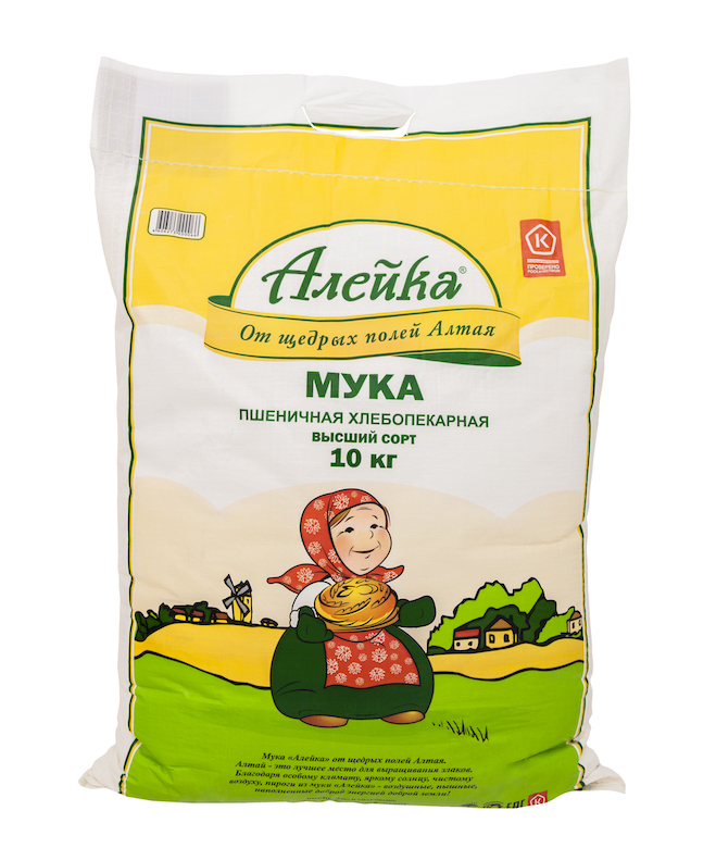 

Мука Алейка пшеничная высший сорт 10 кг