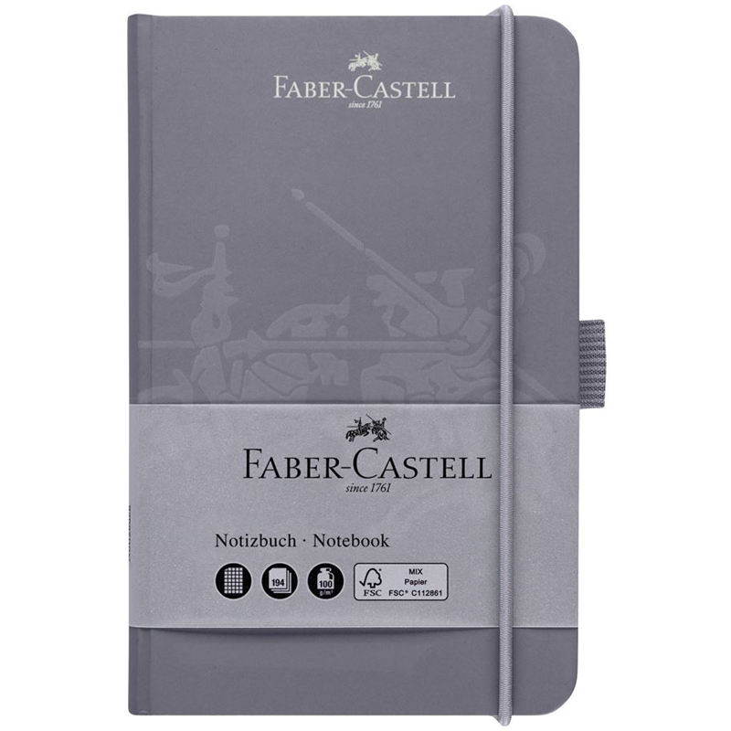 фото Бизнес-блокнот faber-castell 194 листа матовая ламинация тиснение вд-лаком a6