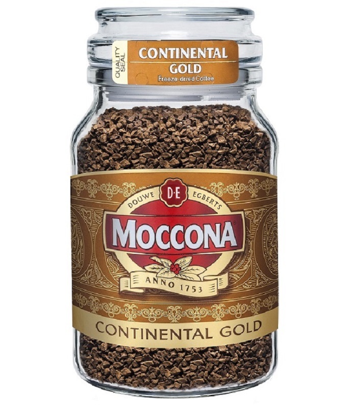 Кофе Moccona Continental Gold растворимый сублимированный 190 г