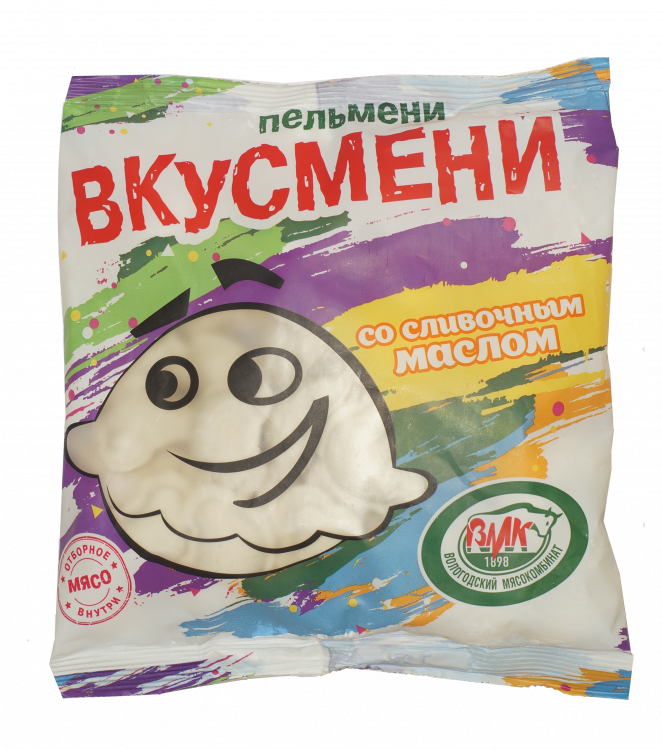 

Пельмени Вкусмени со сливочным маслом свинина 450 г