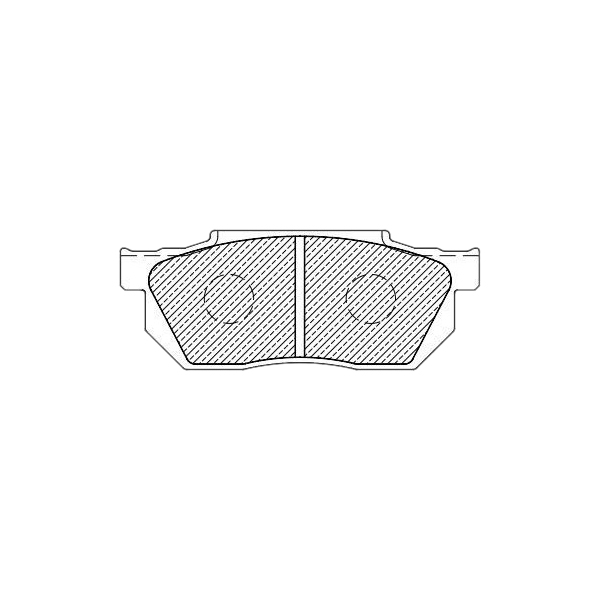 

Тормозные колодки JEENICE передние дисковые ws207501