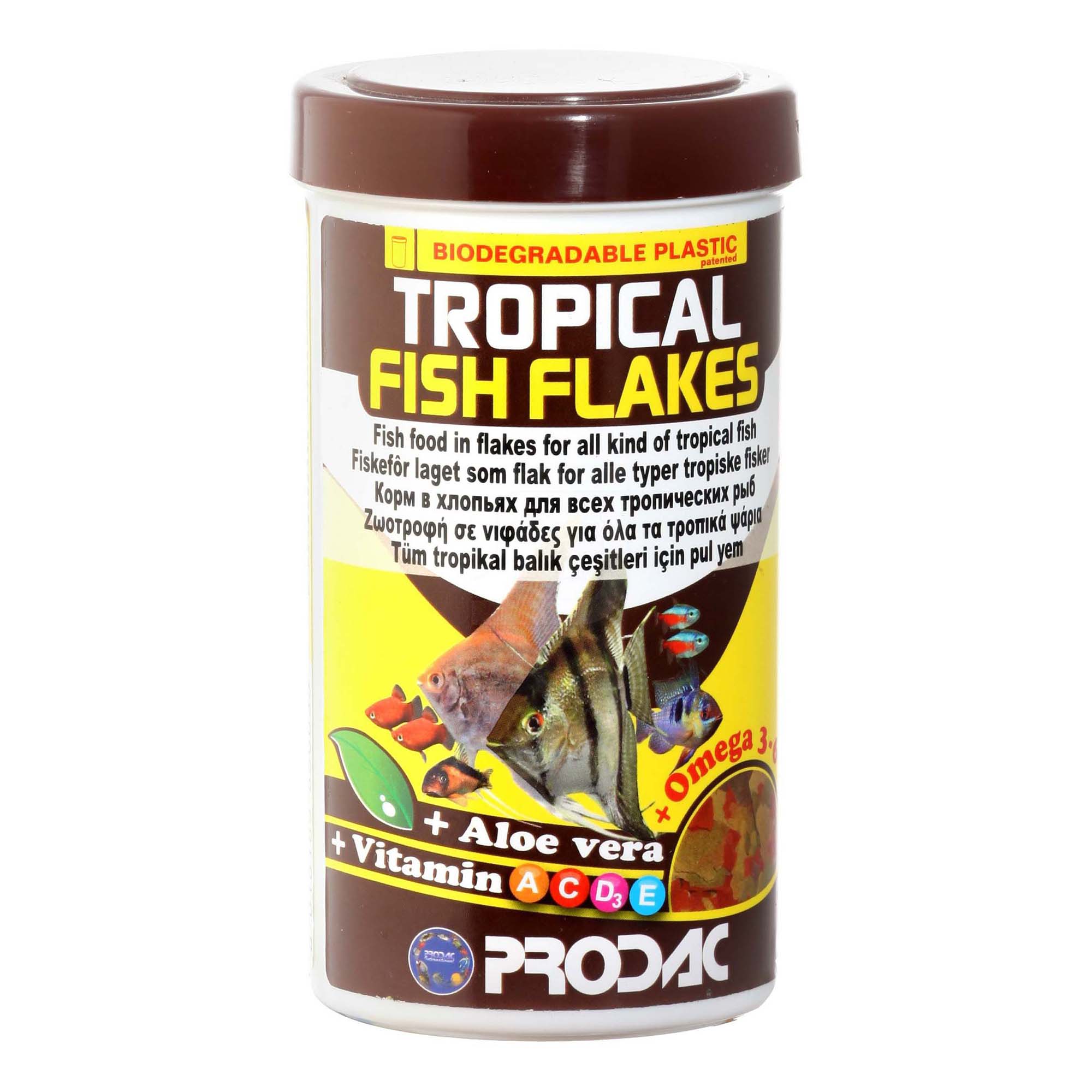 Сухой корм для рыб Prodac Tropical Fish Flakes, 50 г